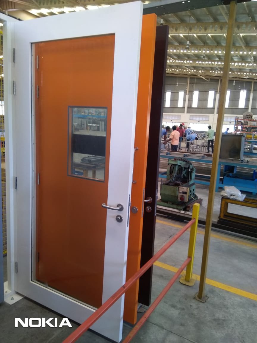 Commercial fire rated safety door